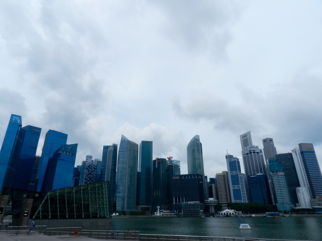 Marina Bay skyscrapers, Singapore