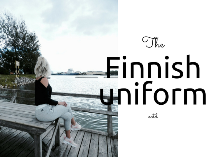 the finnish uniform outfit by fashion blogger findianlife
