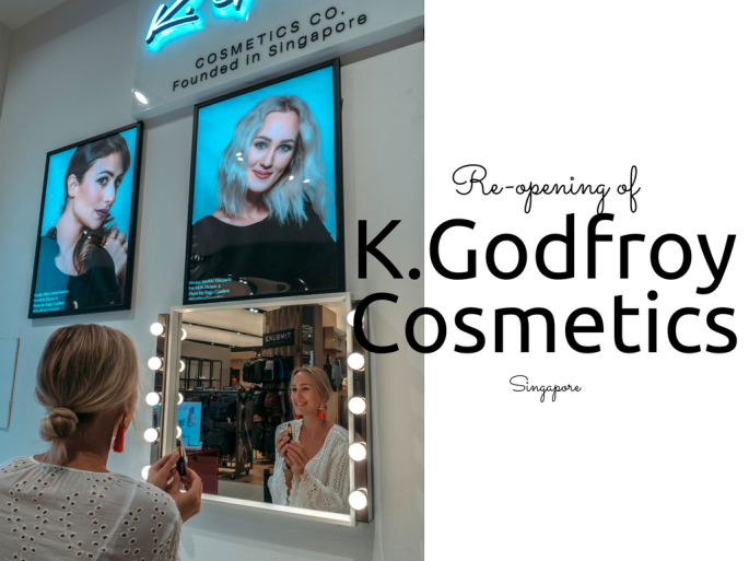 K.Godfroy Cosmetics Tangs re-opening in Vivo City Singapore
