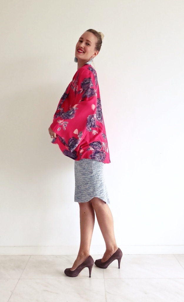 how to style a kimono, kimono outfit ideas